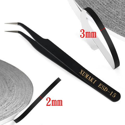 Two And Three Millimeter Wide 50M LCD Repair Tape Adhesive For Phone Screens Includes Handy Tweezers For Cell Phones Tablets Laptops