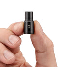 Hand holding 1/4 Inch Drive Shallow 12 Point Impact Socket With Dual Size Markings And Full Length Interior Well For Maximum Fastener Grip