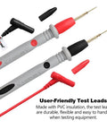 All Purpose Multimeter Test Leads With Banana Plug Probes For Digital Meters 20A 1000V PVC Insulated Shrouded Universal Banana Plugs