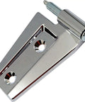 Stainless Steel Door Hinge Set Eight Hinges For 4-Door Jeep Wrangler 2007-2011, 2012-2017 3.6L DOHC, 2018 JK V6 Gas, close-up hinge