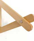 Heavy Duty Triangle Shelf Brackets For Wall Mount Wooden DIY Angle Brackets Corner Shelf Support Bedroom Space Saver Built