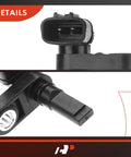 Close-up view of Bulletproof Set Of Four Front And Rear Abs Wheel Speed Sensors For Lexus Gx460 Gx470 Lx570 And Toyota 4Runner Tacoma Fj Cruiser.