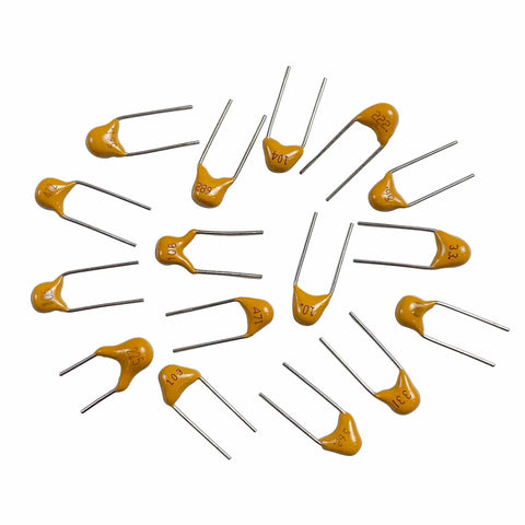 Ceramic Capacitor Assortment Kit With 32 Values, 800 Pieces, From 10pF To 10uF, 50V, Multilayer Monolithic Capacitors, Tolerance Ten Percent