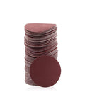 Round Sanding Discs With Hook And Loop Backing For Wood And Metal stacked, ultra fine grit aluminum oxide for polishing, buffing.
