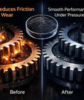 Industrial Grade MoS2 Powder 100g Molybdenum Disulfide Dry Lubricant With 1.3 Micron Particles reducing friction on gears