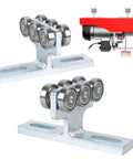 Heavy Duty 6 Wheel Trolley Assembly For PA200 To Pa1000 Electric Hoist with smooth rollers and strong base for strut upgrades.