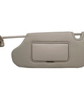 Left Driver Side Sun Visor For Nissan Altima 2013-2018 With Built-In Light Beige Direct Replacement Non OEM Without Sunroof Part 96401-3TA2A