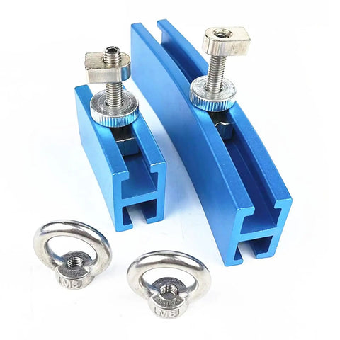 Car Dent Puller Kit Aluminum Alloy For Sheet Metal Repair, Easy Operation, Lightweight Yet Durable Repair Tool For Minor Car Dings, Reusable Auto Body Repair Set, blue aluminum clamps