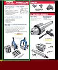 Multi Use V Blocks And Clamps Set For Machining And Inspection Gray Two Point Five Inch By Two Point Seven Five Inch By Two Inch Includes High Precision Ninety Degree V Grooves For Holding Round Or Square Workpieces Securely, V-block set and clamp pair