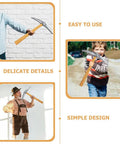 Decorative Fake Pickaxe Prop For Parties Cosplay And Events Lightweight Plastic And Foam Construction Durable Party Accessory