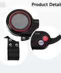 Close-up of Six Pin Electric Scooter Display Controller TF 100 LCD Screen showing thumb throttle and ABS plastic build for M4 scooters.