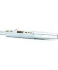 Pro Grade Trim Nail Driver with Hardened Steel Punch, durable tool showing tapered nose for tight corners, made in USA.