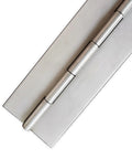 Heavy Duty Continuous Hinge Strip Weld On Pivot Bar For Doors Smooth Zero Sag Design Ultra Tough Carbon Steel Build.