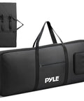 61 Key Keyboard Case Bag For Portable Digital Keyboards Water Resistant Ready To Roll With 420D Polyester Durable Zippers