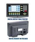 Pro Grade 3 Axis LCD DRO Readout For Milling And Boring Machines YH800-3 front view showing digital display and ports