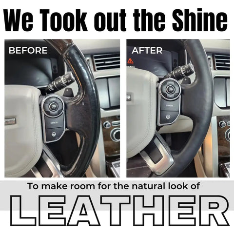 Hydrating Car Cleaner Cubes On The Go For Interior Surfaces Leather Plastic Carpet Vinyl And Tesla Vegan Leather Non Toxic Color Safe No Water Needed Rich Lather Wipe Down Easily before-after steering wheel cleaning
