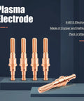 Beefed Up Plasma Cutter Consumables Kit For Thermal Dynamics SL60 SL100 CutMaster Torches Including Electrodes 9 8215