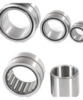 1 Pc 75 mm Inner Diameter Needle Roller Bearing With Ring Pre Lubricated Pro Grade Zero Play Design For Hydraulic Cylinders And Forging Machines Ensures A Silky Smooth And Reliable Ride shown from multiple angles.