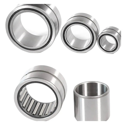 1 Pc 75 mm Inner Diameter Needle Roller Bearing With Ring Pre Lubricated Pro Grade Zero Play Design For Hydraulic Cylinders And Forging Machines Ensures A Silky Smooth And Reliable Ride shown from multiple angles.