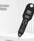 Coil Tester For Motherboards With Compact Housing Fast Inductor Fault Check Device for PCB repair shown with close-up view.