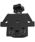 Heavy Duty Aluminum Doweling Jig Kit And Precision Drilling Locator base with adjustable clamp mechanism for woodworking.