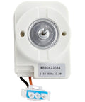 Replacement Refrigerator Evaporator Fan Motor For Common Refrigerator Models Replaces WR60X31522 And WR60X23584 PS12741350 AP6977246 4959523 SM10141 1 Year Warranty By Fetechmate front view