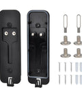 Built Tough Backplate Replacement For Leading Smart Doorbell Systems, Hella Durable Wall Mounting Plate components and hardware layout.