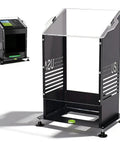 Heavy Duty Metal Golf Simulator Case For R50 Launch Monitor Protects Against Bumps And Collisions Ventilated Design