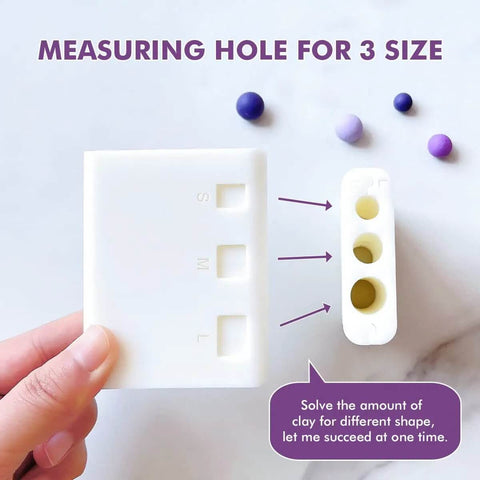 Round Bead Maker For Polymer Clay 3 Size Bead Roller Tool That Creates Perfectly Round Beads In Minutes Ideal For Earrings And Jewelry Making Easy To Use Studio Must Have