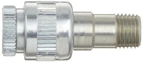 Heavy Duty Aluminum 700-Bar A-630 Female Half Quick Coupler For Hydraulic Lines With Quarter Inch NPTF Connection Dust Cap Included