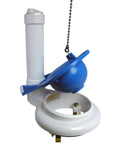 Easy Do It Yourself Flush Valve Replacement Kit For 1-Piece Toilets, 3-Inch Valve With Flapper And Chain, Complete Replacement Set visible