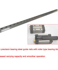 High Precision Linear Rail Kit With Four CDG65 Rails And Eight CDG65B Square Bearing Sliders For CNC Machines And DIY Projects, 2650mm Length