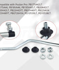 Beefed Up Adjustable Left And Right Steering Drag Link Set For Lawn Tractors 532194740 532194741 Compatible With Craftsman Husqvarna Jonsered Easy Install And Durable Performance. metal rod set with bolts and bushings