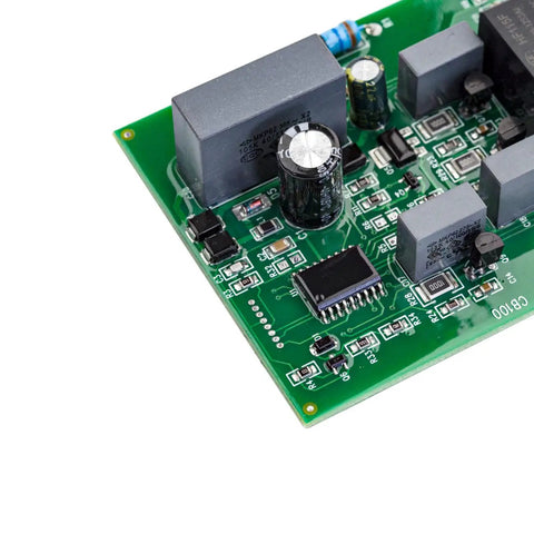 Replacement Fridge Defrost Control Board compatible with multiple model numbers including 5303918476, green circuit board
