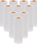 10 Pack High Density Foam Paint Roller Covers for Walls Ceilings Cabinets and Doors Achieve a Hella Smooth Finish on Flat Surfaces, white foam sleeves.