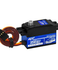 Two Pack 12kg Low Profile RC Servo High Torque Full Metal Gear Digital Servo For 1 By 10 RC Car With Steering Arm Waterproof