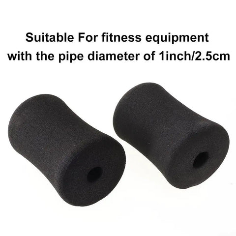 2 Pack Sponge Foam Foot Pad Roller Replacement For Leg Extension And Curl Machines, High Density Cushioned Pads