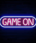 Game On Neon Sign For Gaming Setup Led Neon Light For Video Game Room Wall Decor Man Cave Bedroom Gift For Gamers Streamers Teens And Boys Yellow And Green