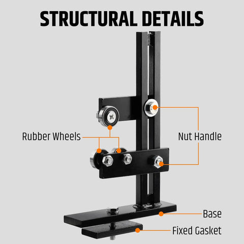 L Shaped Wood Lathe Steady Rest Featuring Adjustable Three Wheel Cast Iron Mount Stops Radial Jitter Dead In Its Tracks For Long Timber Turns Keeps Your Stock Locked Down Tight Always