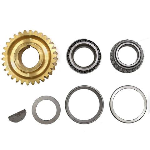 Tine Shaft Worm Gear Kit Replacement For MTD Troy Bilt Lawn Tractors And Mowers Durable Metal Gear Set Easy Install GW11527 GW1064 Compatible
