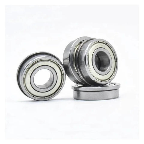 F6007ZZ Deep Groove Ball Bearing 35x62x14mm with double metal cover shield, flange type, 5pcs or 10pcs pack displaying smooth surface.