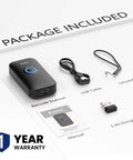 Ultra Compact 1D Bluetooth Barcode Scanner With Three In One Connection Bluetooth USB Wired And Two Point Four GHz Wireless package