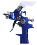 Close-up of the Premium Mini Paint Sprayer With Slick Adjustment Knobs, showcasing the trigger and nozzle for precision detailing.