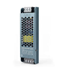 Tough As Nails Heavy Duty 120W 24V LED Power Supply Driver For Strip Lights CCTV Computers And Displays With 100-240V AC Input And 24V DC Output Aluminum Heat Sink For Solid Heat Dissipation IP20 Rated compact metal switching power supply