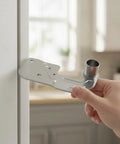 Heavy Duty Fridge Top Hinge Replacement For Appliances With Smooth Operation And Airtight Seal Upgraded Upper Door Assembly Built To Last Replacement Hardware For Easy Install And Quiet Reliable Operation In Everyday Fridge Use, silver metal