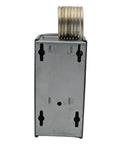 Line Voltage Thermostat For Heating And Cooling Single Stage 30 To 110 F Steel Housing UL Listed Celsius And Fahrenheit Readouts