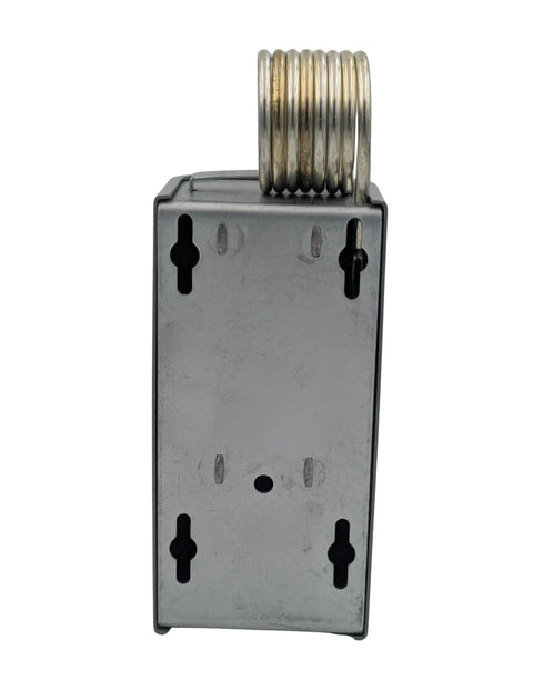 Line Voltage Thermostat For Heating And Cooling Single Stage 30 To 110 F Steel Housing UL Listed Celsius And Fahrenheit Readouts