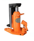 Slick Hydraulic Claw Jack Handles Your Whip With Ease, 5 Ton Manual Car Repair Tool For Garage Wrenching And Shop Floor Rigs, orange color.