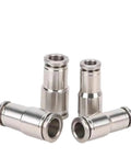 Sick 304 Stainless Steel Pneumatic Quick Connect Fitting For Air Compressor Gas Pipe Pu 4 6 8 10 mm Hydraulic Line Plug Adapter Bulk Pack 50 Pcs Tool For Pros Seeking Quality And Performance On Worksite Ready To Ship Fast. 304 stainless steel quick connect fittings, close-up