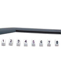 8mm Wire Marker Set For Quick Wire ID And Snappy Organization, Numbered Markers For 7mm And 8mm Wires, Premium Cable Tags